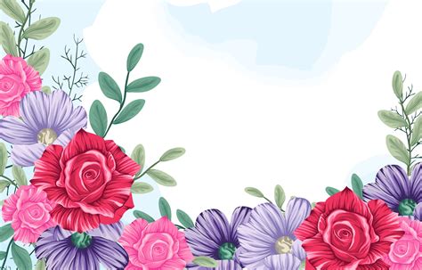flower background vector|Flower Images .